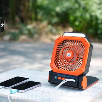 Solar Rechargeable Fan